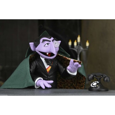 NECA SESAME STREET THE COUNT ULTIMATE 17CM ACTION FIGURE