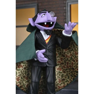 NECA SESAME STREET THE COUNT ULTIMATE 17CM ACTION FIGURE