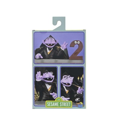 NECA SESAME STREET THE COUNT ULTIMATE 17CM ACTION FIGURE