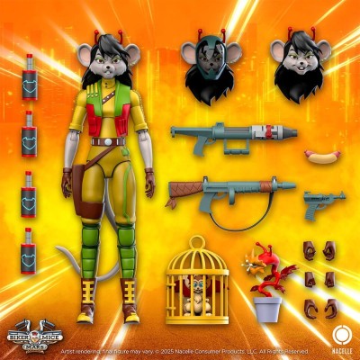 NACELLE BIKER MICE FROM MARS CARBINE ACTION FIGURE