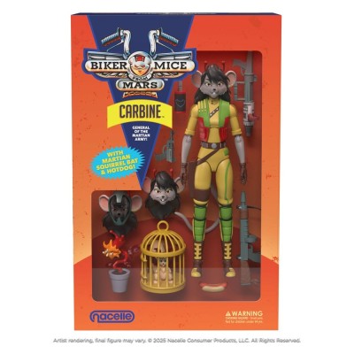 NACELLE BIKER MICE FROM MARS CARBINE ACTION FIGURE