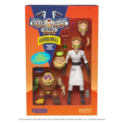 NACELLE BIKER MICE FROM MARS KARBUNKLE AND FRED ACTION FIGURE