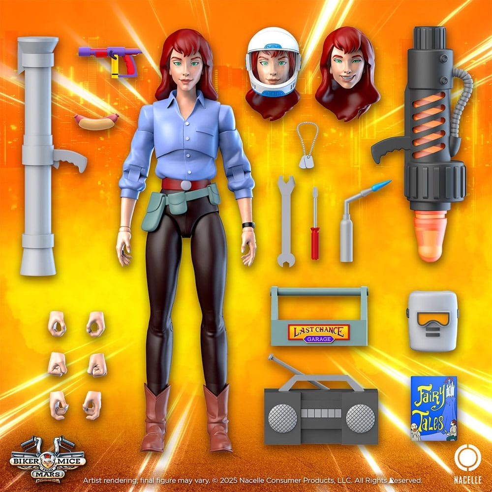 NACELLE BIKER MICE FROM MARS CHARLEY ACTION FIGURE
