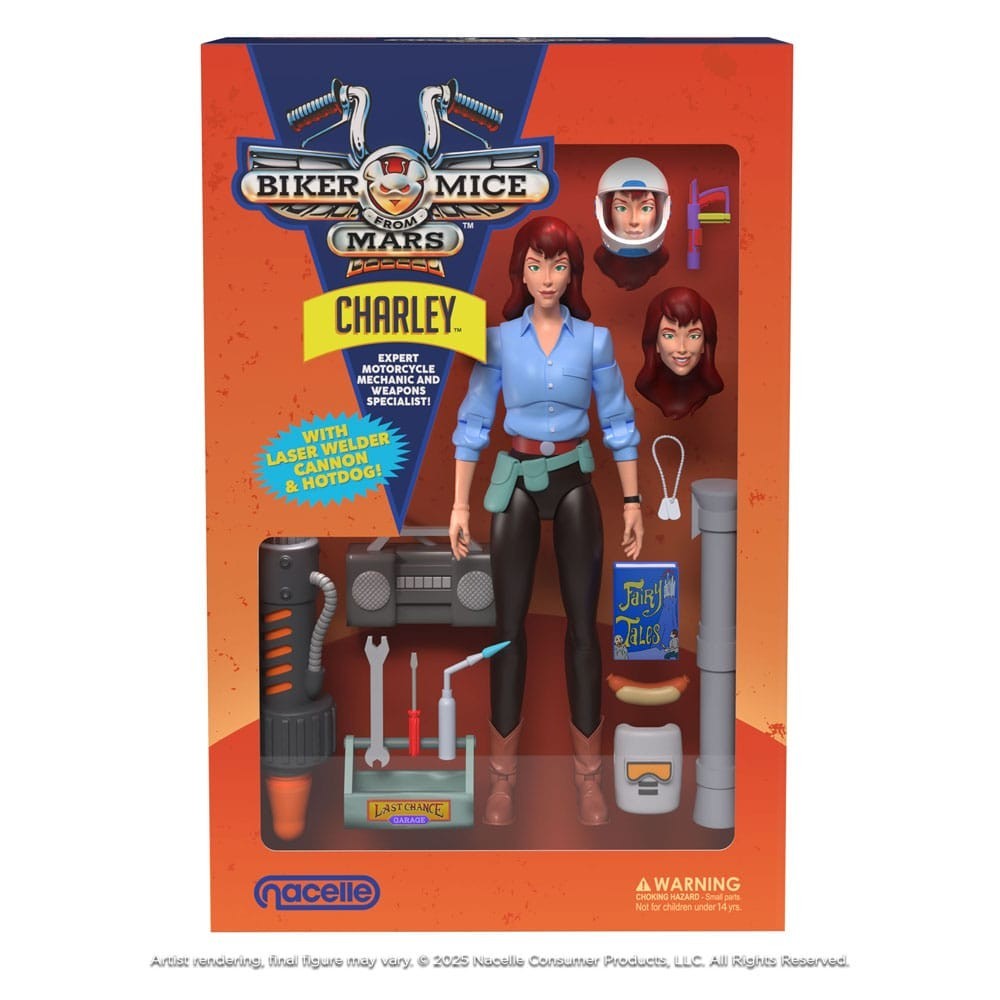 NACELLE BIKER MICE FROM MARS CHARLEY ACTION FIGURE