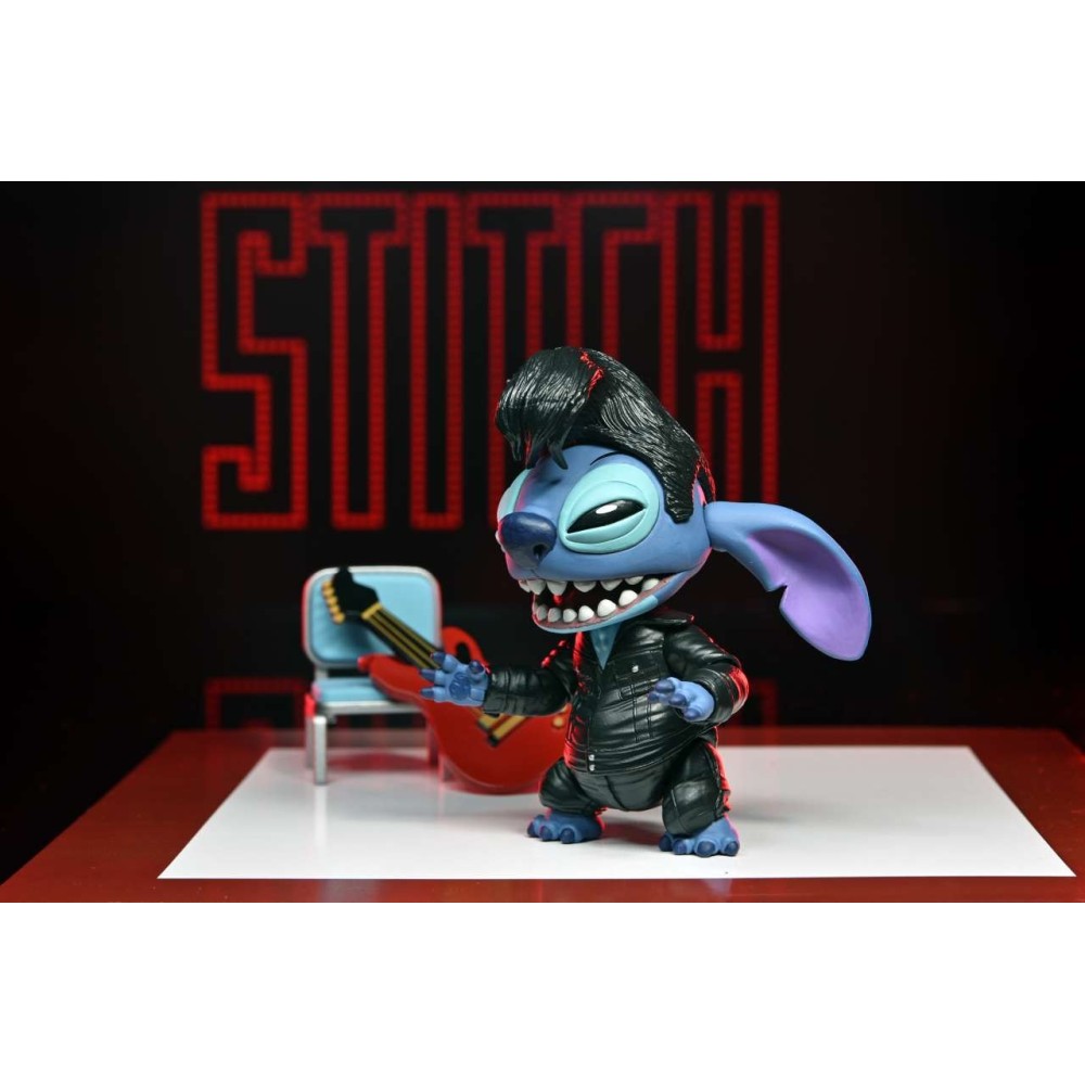 DISNEY LILO & STITCH ELVIS SINGER STITCH ULTIMATE ACTION FIGURE NECA