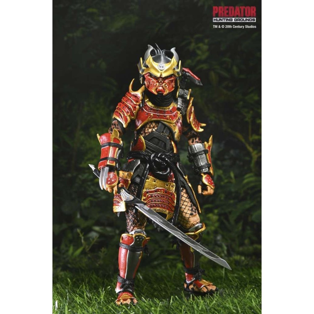 PREDATOR HUNTING GROUNDS ULTIMATE SAMURAI PREDATOR ACTION FIGURE NECA