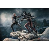 THE WITCHER 3 GERALT VS EREDIN DIORAMA STATUA PURE ARTS