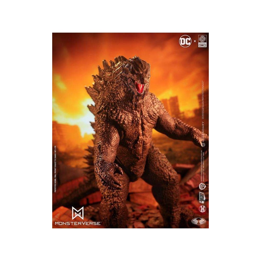 MC FARLANE DC JUSTICE LEAGUE MONSTERVERSE SUPERMAN VS GODZILLA 2-PACK PVC ACTION FIGURES