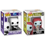 FUNKO FUNKO BITTY POP! THE NIGHTMARE BEFORE CHRISTMAS 4 PACK JACK AND SALLY VINYL MINI FIGURES