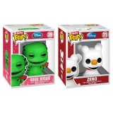 FUNKO BITTY POP! THE NIGHTMARE BEFORE CHRISTMAS 4 PACK OOGIE BOOGIE E ZERO VINYL MINI FIGURE FUNKO