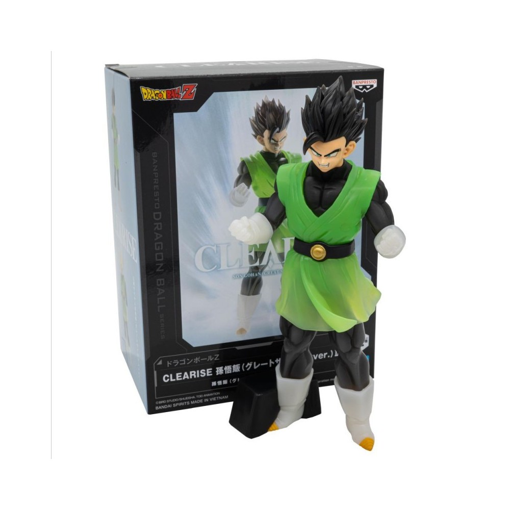 DRAGON BALL Z CLEARISE SON GOHAN GREAT SAIYAMAN STATUA FIGURE BANPRESTO