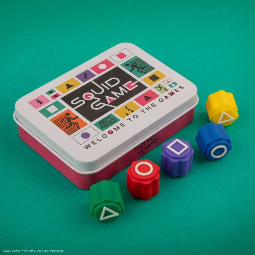 CINEREPLICAS NETFLIX SQUID GAME GONGGI TOSSING GAME SET REPLICA