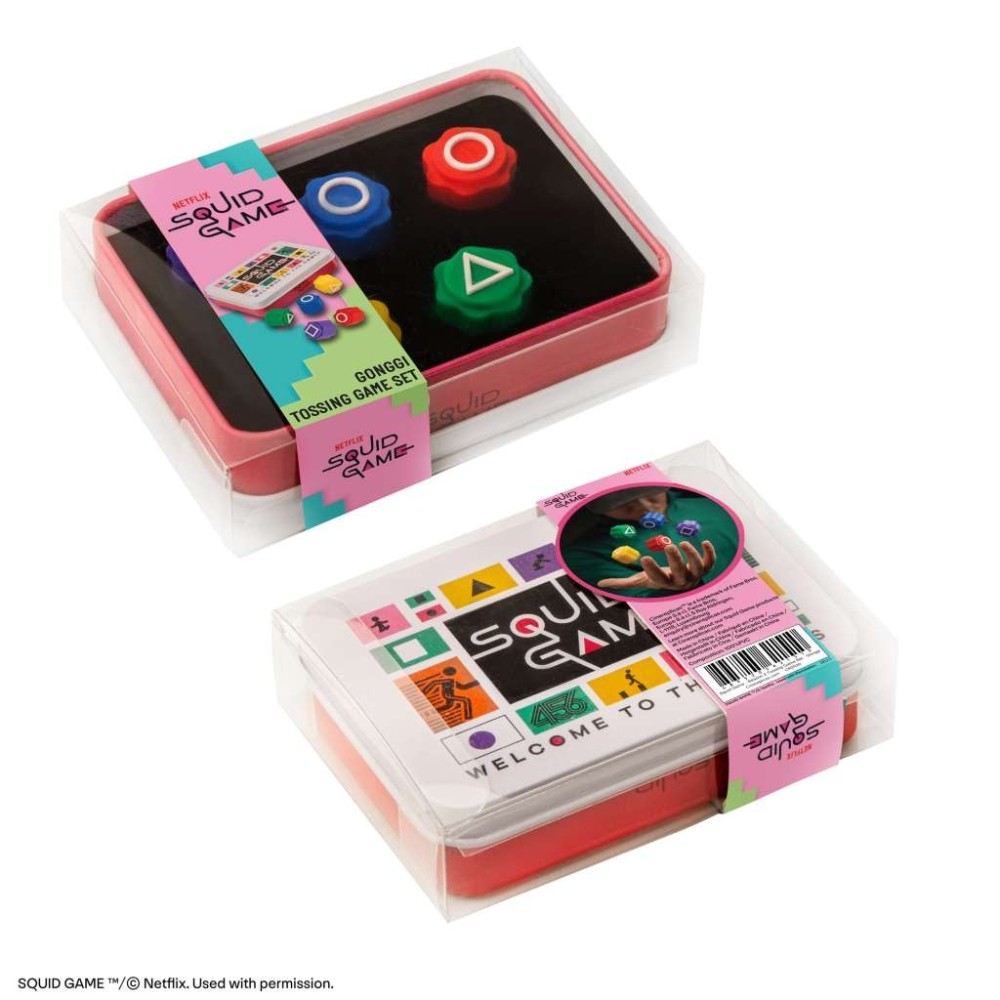 CINEREPLICAS NETFLIX SQUID GAME GONGGI TOSSING GAME SET REPLICA