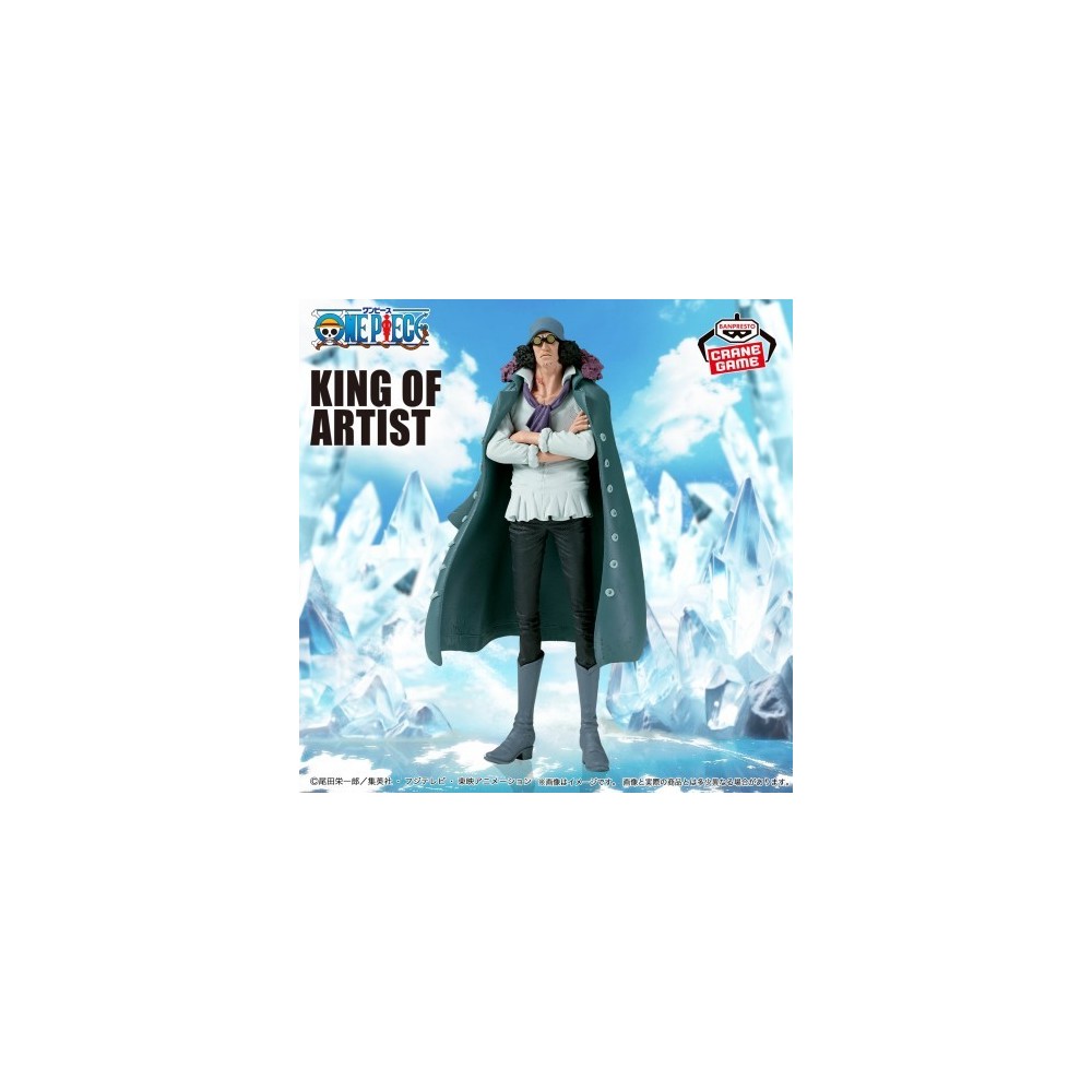 ONE PIECE KING OF ARTIST AOKIJI KUZAN STATUA FIGURE BANPRESTO