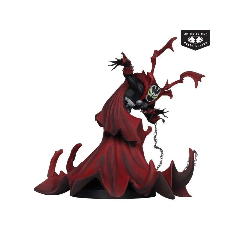 SPAWN BLACK WHITE AND RED BY GREG CAPULLO STATUA FIGURE MC FARLANE