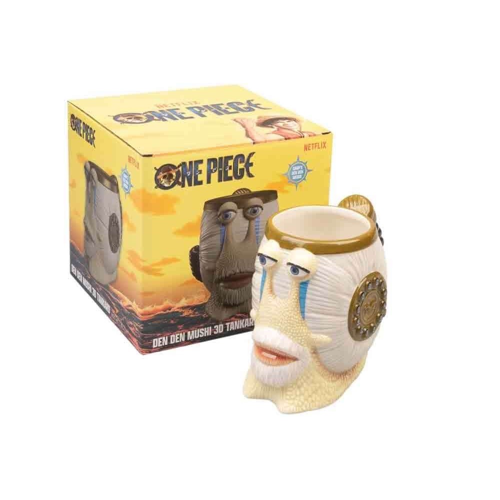 ONE PIECE TRANSPONDER SNAIL TANKARD BOCCALE IN RESINA GRUPO ERIK
