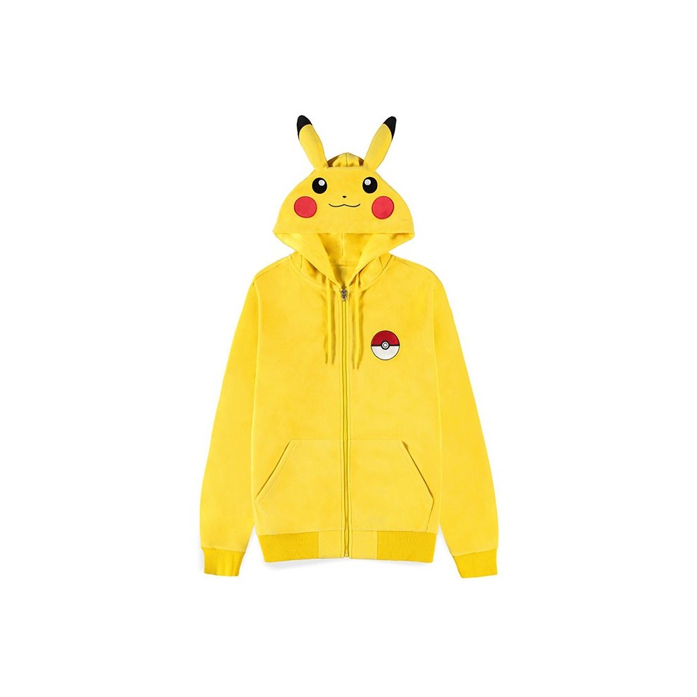 DIFUZED ZIP HOODIE POKEMON PIKACHU L SIZE