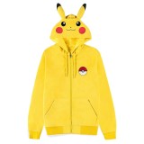 FELPA ZIP POKEMON PIKACHU TAGLIA L DIFUZED