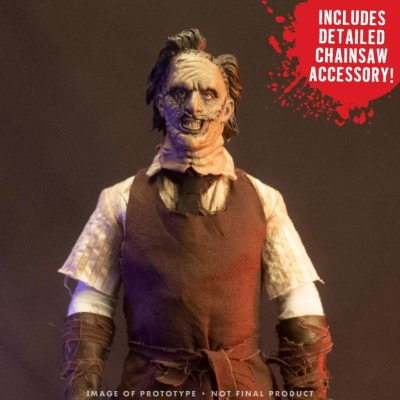 THE TEXAS CHAINSAW MASSACRE 2003 LEATHERFACE ACTION FIGURE TRICK OR TREAT STUDIOS