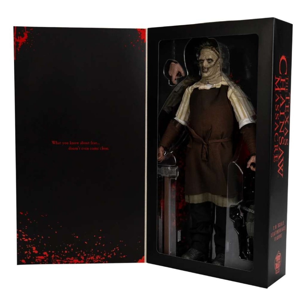 THE TEXAS CHAINSAW MASSACRE 2003 LEATHERFACE ACTION FIGURE TRICK OR TREAT STUDIOS