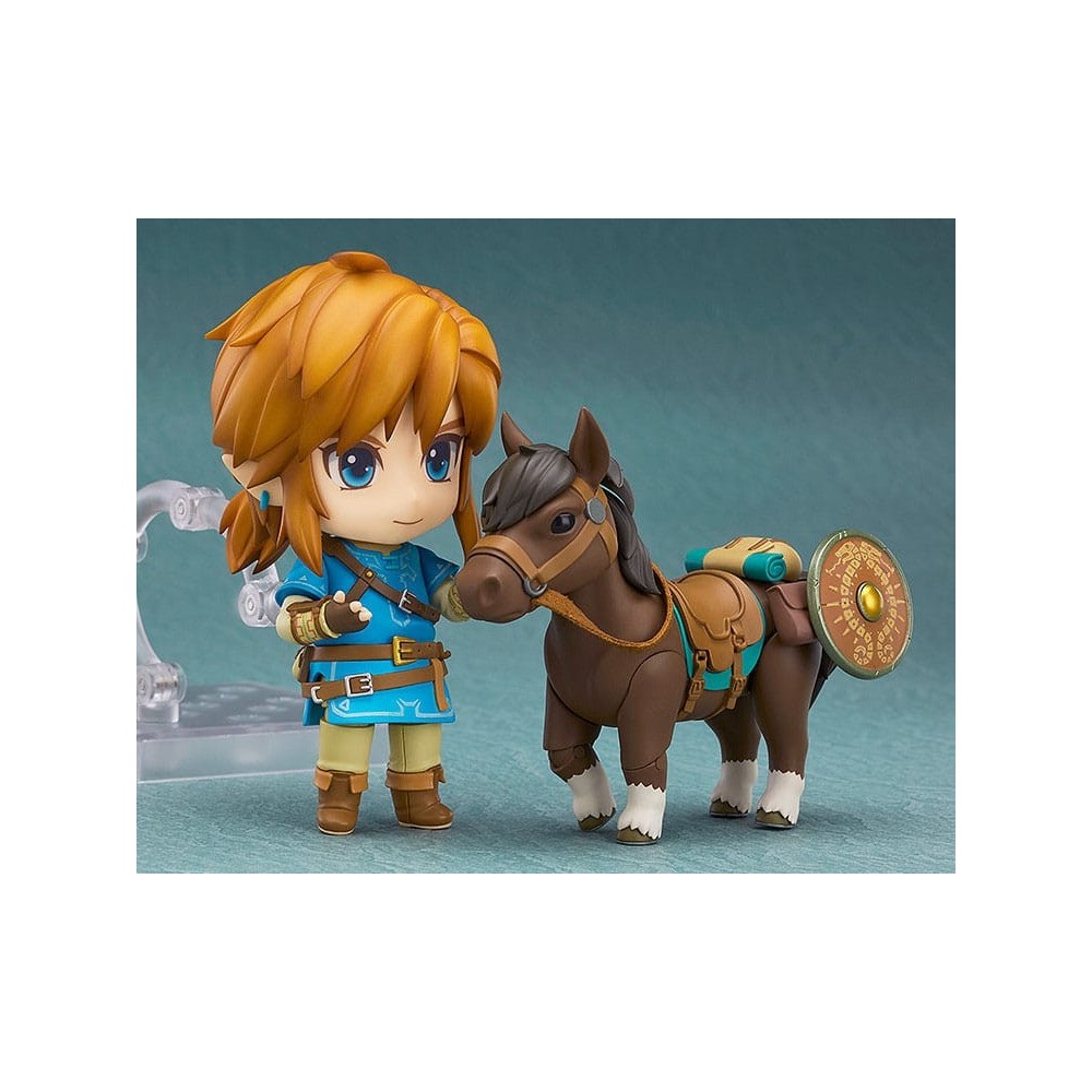 GOOD SMILE COMPANY ZELDA BREATH OF THE WILD LINK DELUXE NENDOROID ACTION FIGURE