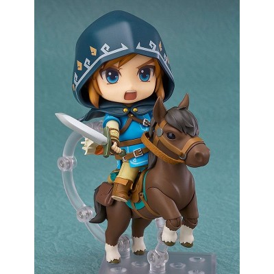 GOOD SMILE COMPANY ZELDA BREATH OF THE WILD LINK DELUXE NENDOROID ACTION FIGURE