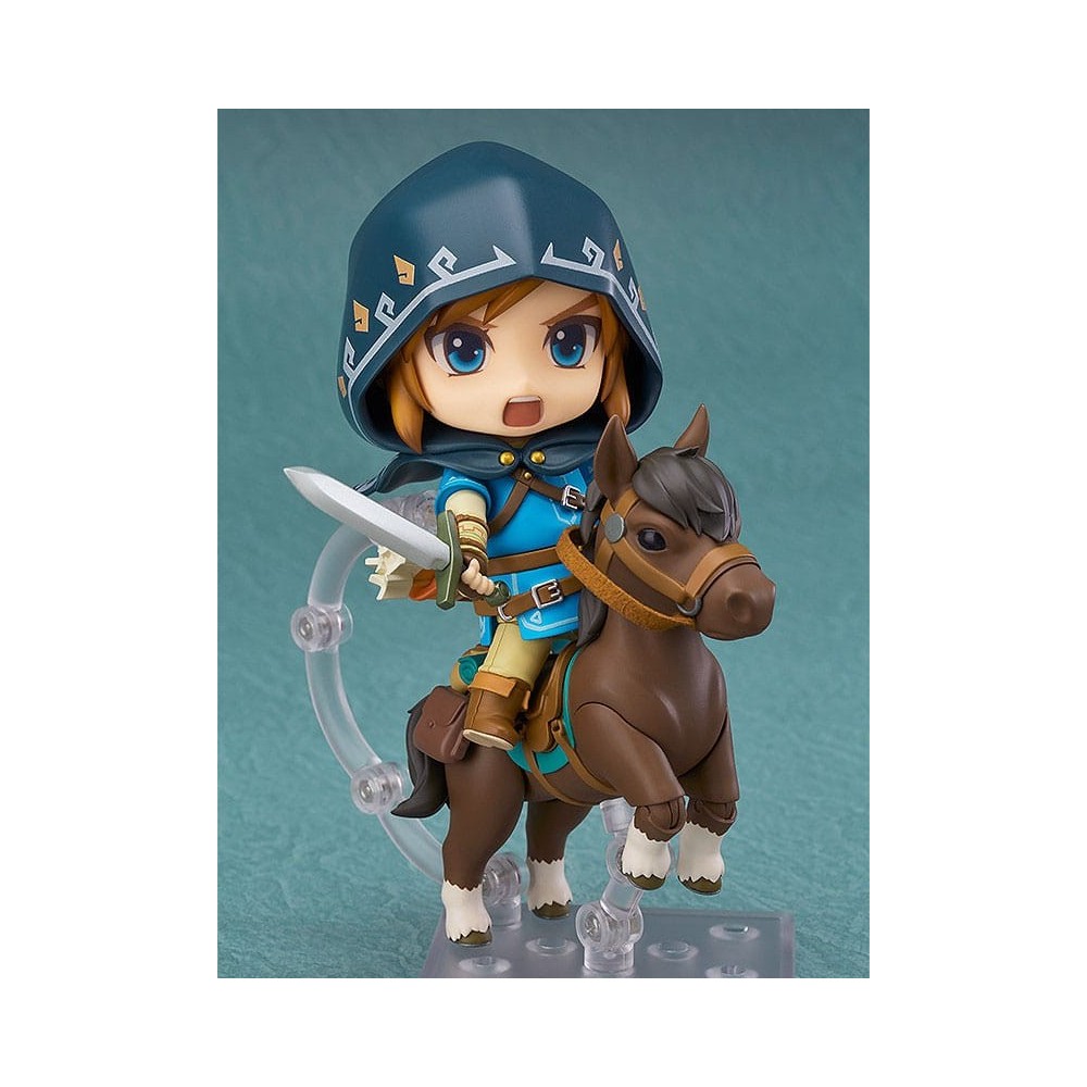 GOOD SMILE COMPANY ZELDA BREATH OF THE WILD LINK DELUXE NENDOROID ACTION FIGURE