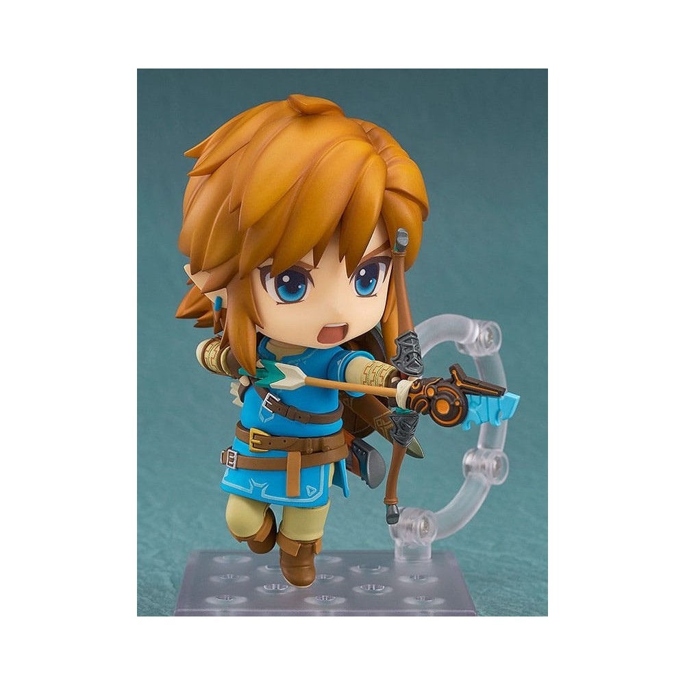 GOOD SMILE COMPANY ZELDA BREATH OF THE WILD LINK DELUXE NENDOROID ACTION FIGURE