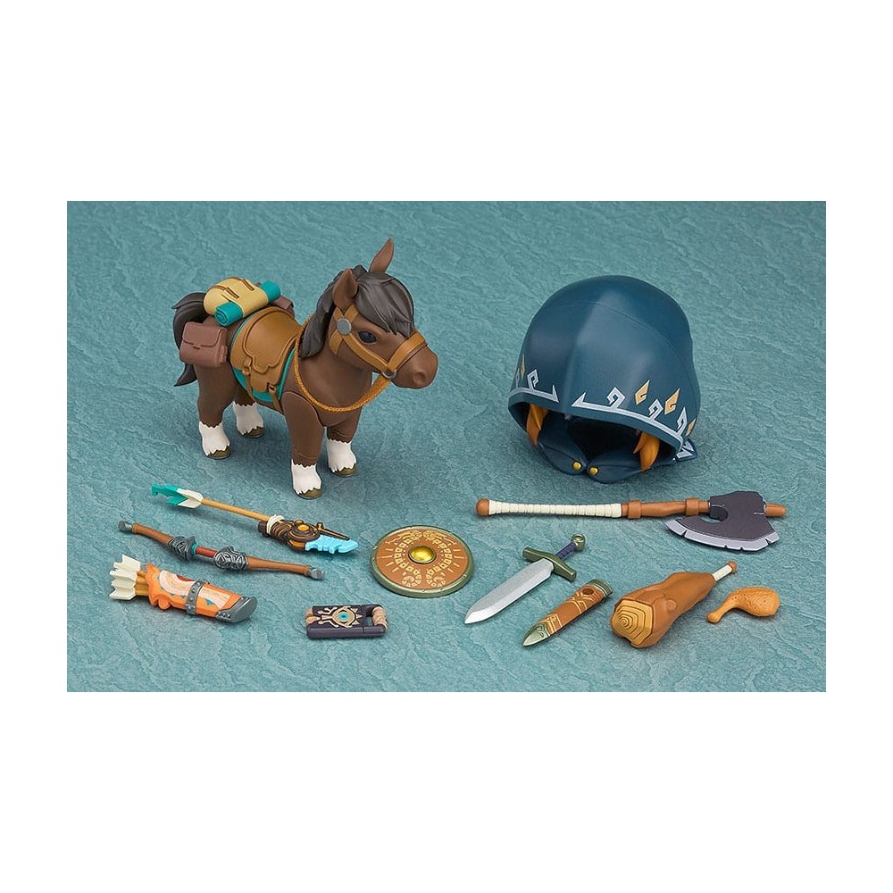 GOOD SMILE COMPANY ZELDA BREATH OF THE WILD LINK DELUXE NENDOROID ACTION FIGURE