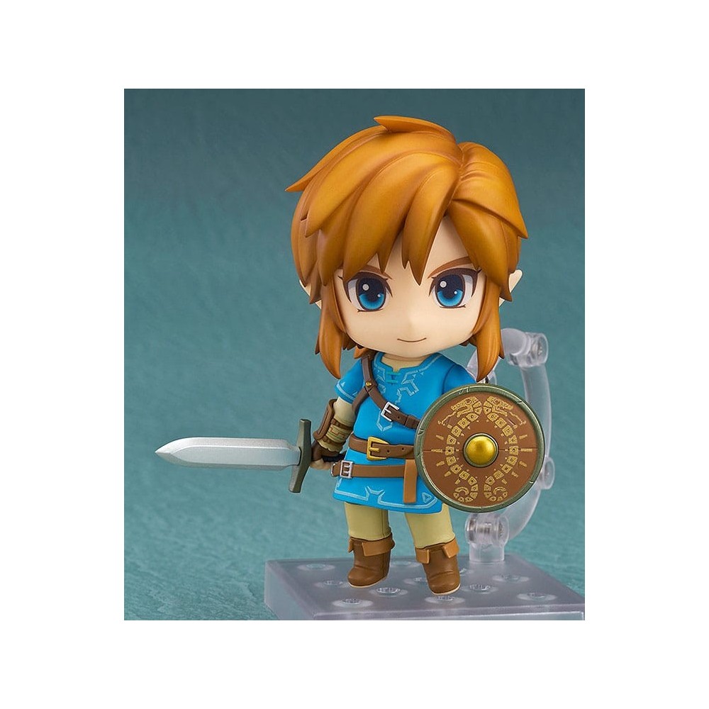 GOOD SMILE COMPANY ZELDA BREATH OF THE WILD LINK DELUXE NENDOROID ACTION FIGURE