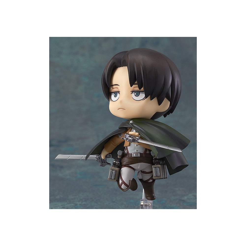 GOOD SMILE COMPANY ATTACK ON TITAN LEVI NENDOROID ACTION FIGURE
