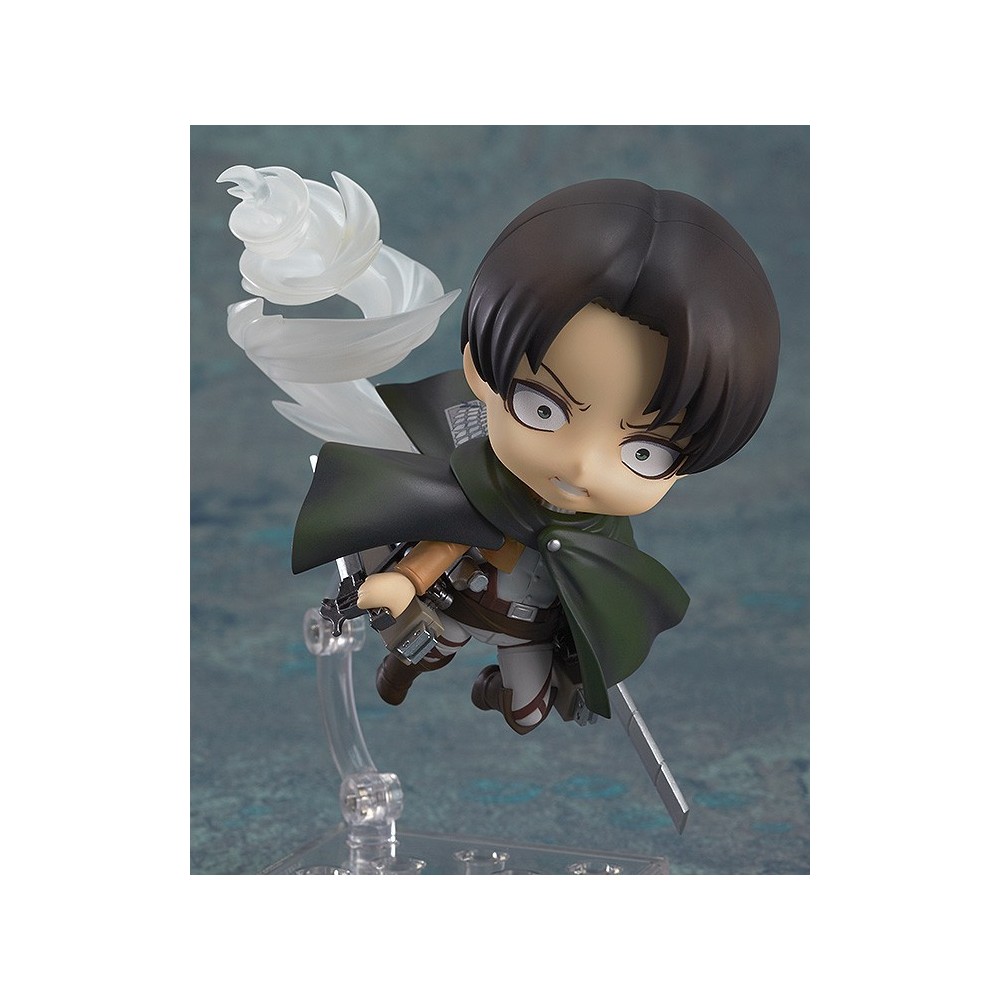 GOOD SMILE COMPANY ATTACK ON TITAN LEVI NENDOROID ACTION FIGURE