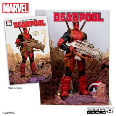 MC FARLANE MARVEL COLLECTION PVC STATUE DEADPOOL (DEADPOOL 1) 1/6 SCALE STATUE FIGURE