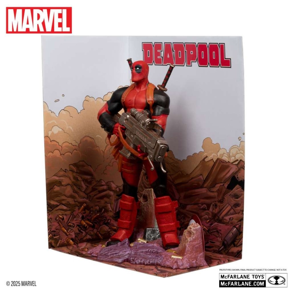 MARVEL COLLECTION PVC STATUE DEADPOOL (DEADPOOL 1) 1/6 STATUA FIGURE MC FARLANE