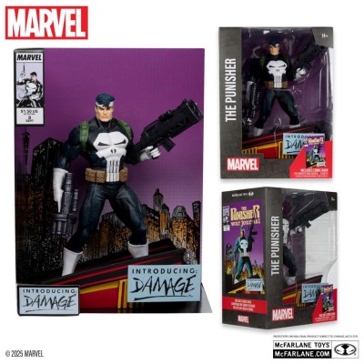 MARVEL COLLECTION PVC STATUE THE PUNISHER (PUNISHER WAR JOURNAL 8) 1/6 STATUA FIGURE MC FARLANE