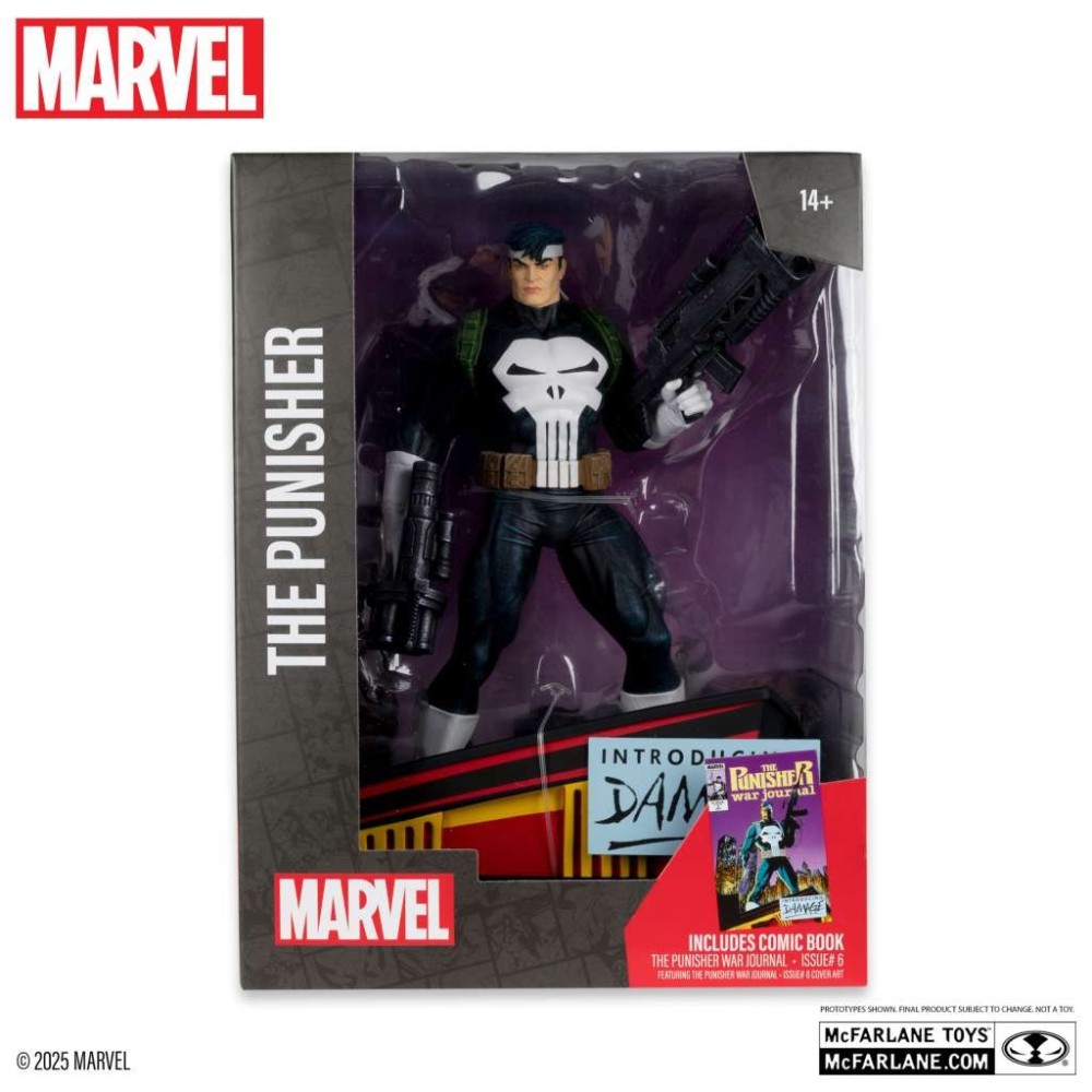 MC FARLANE MARVEL COLLECTION PVC STATUE THE PUNISHER (PUNISHER WAR JOURNAL 8) 1/6 SCALE STATUE FIGURE