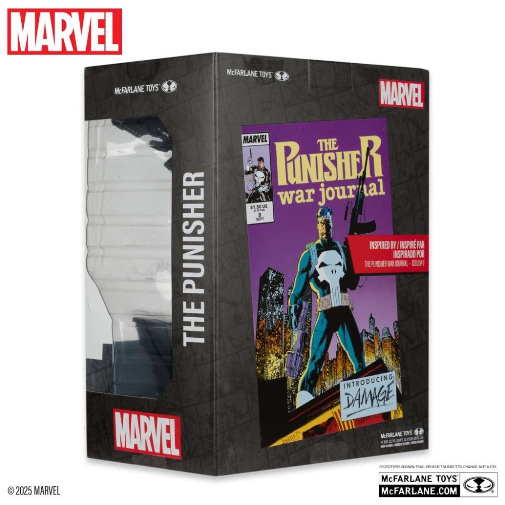 MC FARLANE MARVEL COLLECTION PVC STATUE THE PUNISHER (PUNISHER WAR JOURNAL 8) 1/6 SCALE STATUE FIGURE