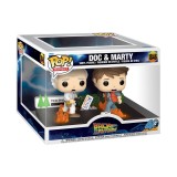 FUNKO POP! BACK TO THE FUTURE DOC & MARTY BOBBLE HEAD FIGURE FUNKO