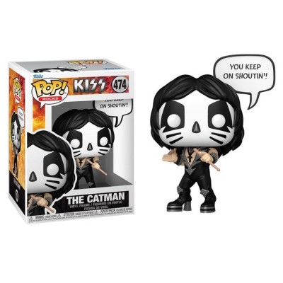 FUNKO POP! KISS THE CATMAN BOBBLE HEAD FIGURE FUNKO