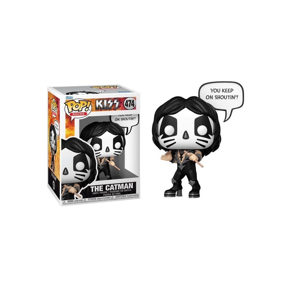 FUNKO POP! KISS THE CATMAN BOBBLE HEAD FIGURE FUNKO