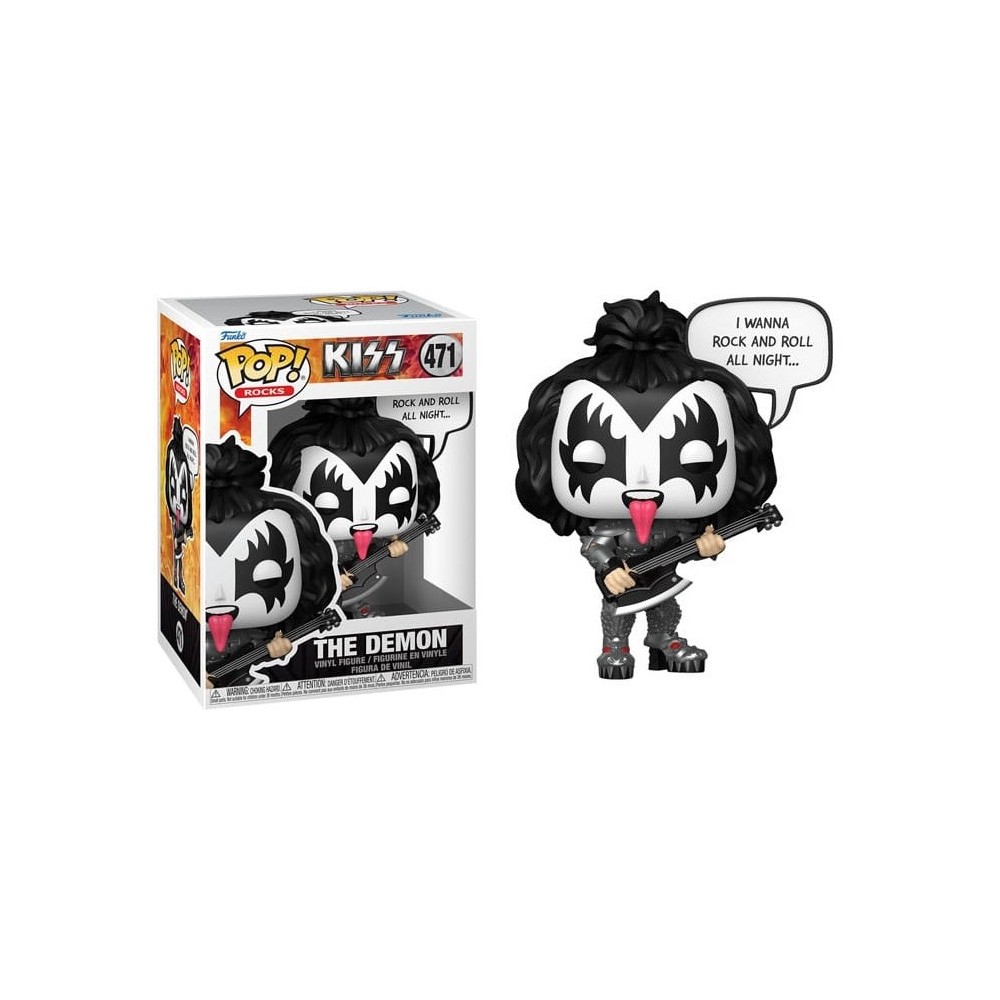 FUNKO POP! KISS THE DEMON BOBBLE HEAD FIGURE FUNKO