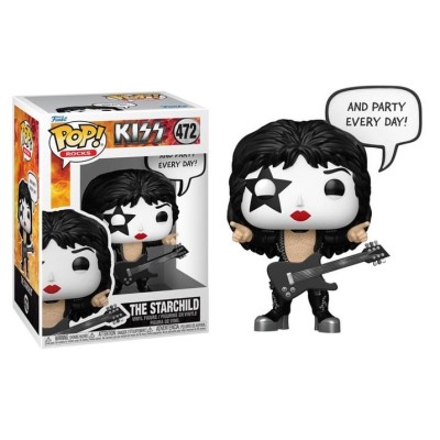 FUNKO FUNKO POP! ROCKS KISS THE STARCHILD PVC BOBBLE HEAD FIGURE
