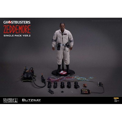 BLITZWAY GHOSTBUSTERS WINSTON ZEDDEMORE SINGLE PACK VER.2 1/6 ACTION FIGURE