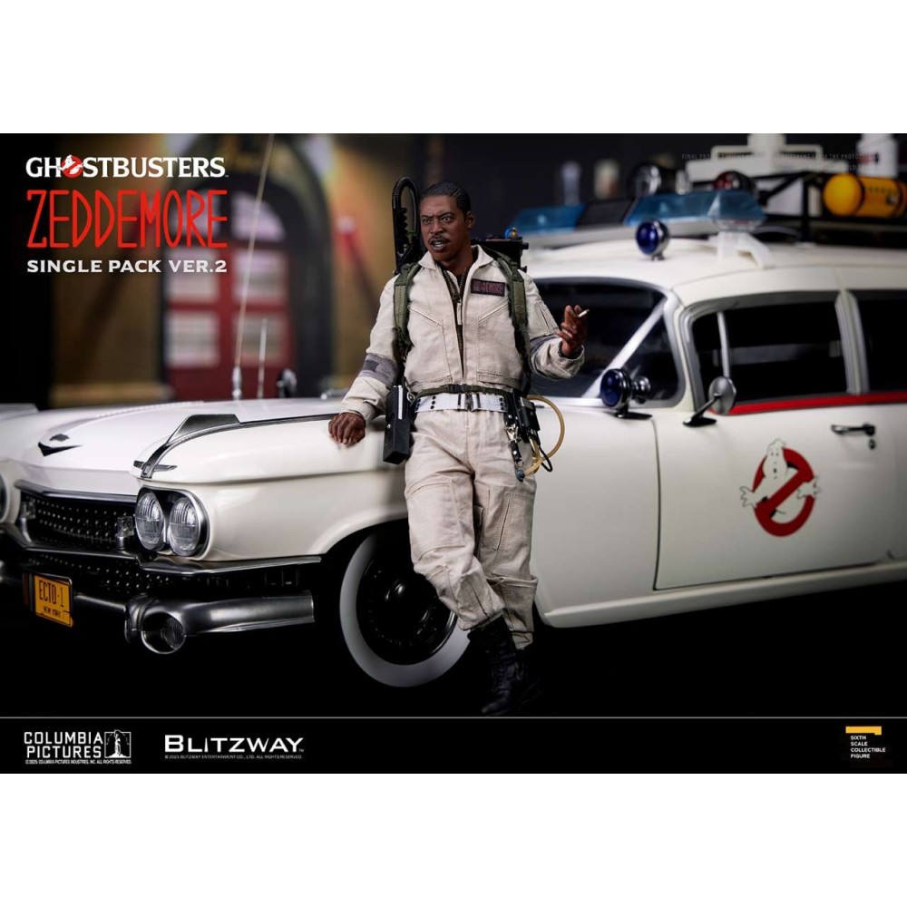 BLITZWAY GHOSTBUSTERS WINSTON ZEDDEMORE SINGLE PACK VER.2 1/6 ACTION FIGURE