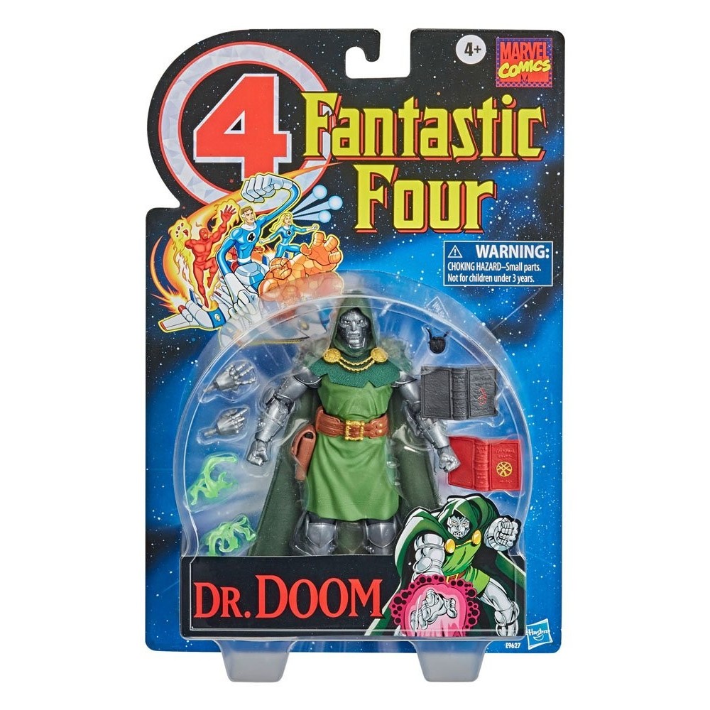 MARVEL LEGENDS RETRO COLLECTION FANTASTIC FOUR DR. DOOM ACTION FIGURE HASBRO