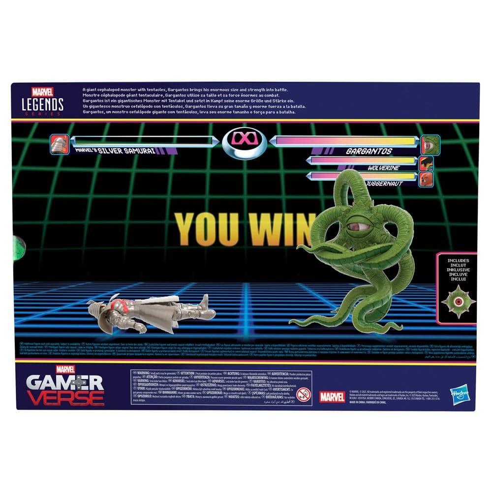 MARVEL LEGENDS GAMERVERSE GARGANTOS ACTION FIGURE HASBRO