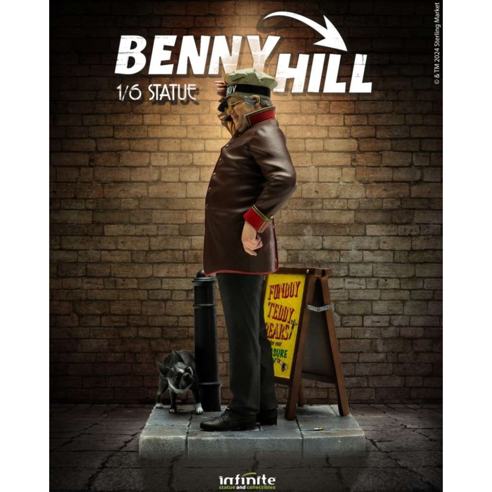 INFINITE STATUE BENNY HILL FRED SCUTTLE 1/6 STATUE