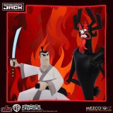SAMURAI JACK 5 POINTS DELUXE SET 3X ACTION FIGURES MEZCO TOYS