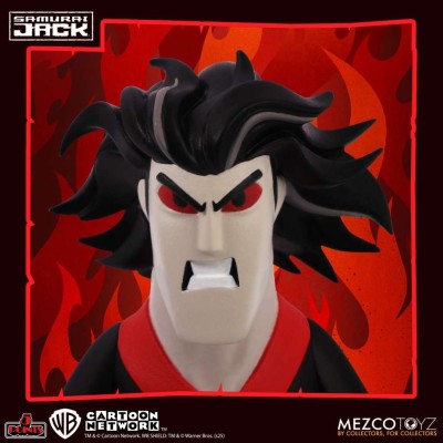 SAMURAI JACK 5 POINTS DELUXE SET 3X ACTION FIGURES MEZCO TOYS