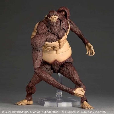 ATTACK ON TITAN REVOLTECH BEAST TITAN AMAZING YAMAGUCHI ACTION FIGURE KAIYODO